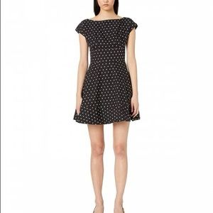 Kate Spade— Polka Dot Fit and Flare Dress, 100% Cotton